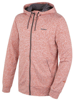 HUSKY Alony Herren-Kapuzenpullover, dunkelziegelrot