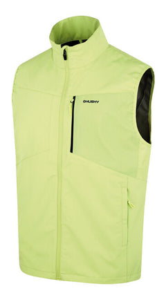 HUSKY Salien men's softshell vest M, light green
