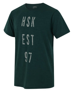 HUSKY Tingl men's functional t-shirt, dark green