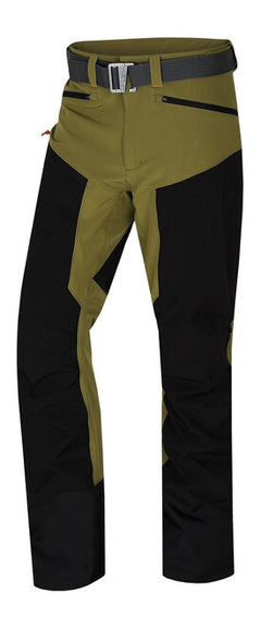 HUSKY Krony moške outdoor hlače, temno oljčna