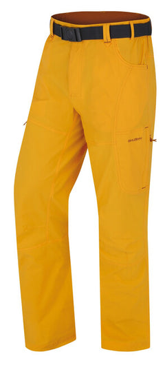 HUSKY Kahula ανδρικό outdoor παντελόνι, κίτρινο