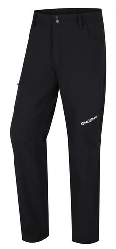 HUSKY Kavia ανδρικό softshell παντελόνι, μαύρο