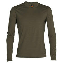 Icebreaker 200 Oasis Herren-Thermo-Langarmshirt, grün