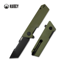 KUBEY Avenger Outdoor-schließmesser, grün