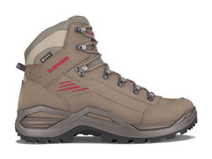 LOWA Renegade EVO GTX MID Trekkingschuhe für Herren, stone/redwood