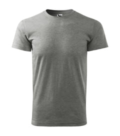Malfini Basic Herren-T-Shirt, dunkelgrau meliert
