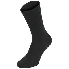 MFH Armadne Socken, schwarz, polodlhe, 3 balenia