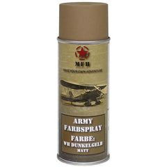 MFH Army Spray, Dark Yellow Matte