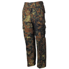 MFH BDU Kinderhose, Muster flecktarn