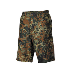 MFH BDU moške kratke hlače, flecktarn