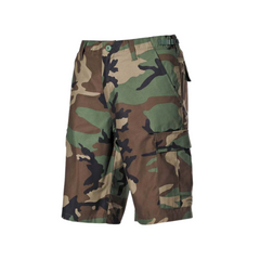 MFH BDU moške kratke hlače, woodland