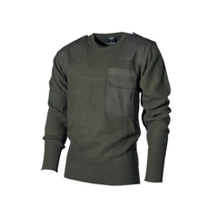MFH BW Pullover mit Brusttasche, oliv