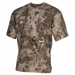 MFH BW Tarnmuster-T-shirt snake FG, 170g/m2