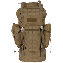MFH MOLLE 65L Rucksack, Aluminiumstange, coyote