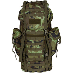 MFH MOLLE 65L Rucksack Aluminiumstange M95 CZ camo