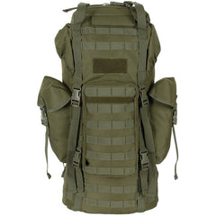 MFH MOLLE 65L Rucksack, aluminiumstange, od grün