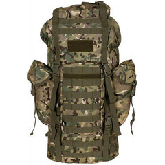 MFH MOLLE 65L Rucksack Aluminiumstange op.-camo