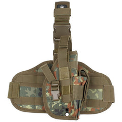 MFH Oberschenkel rechtsseitiges MOLLE-Gewehrholster, BW camo