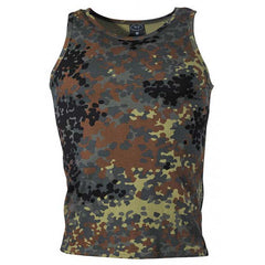 MFH Ανδρικό Αμάνικο Μπλουζάκι Flecktarn Bundeswehr