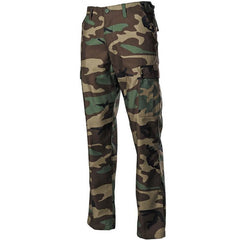 MFH US BDU men's trousers, woodland
