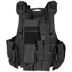 MFH Ranger Weste mehrere taschen schwarz