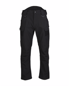 Mil-Tec Assault gefütterte Softshellhose, schwarz