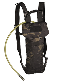 Mil-Tec Hydration Backpack Laser Cut 2.5L, Multitarn Black