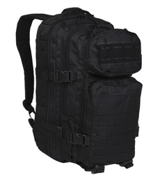 Mil-Tec US Assault Small Laser Cut Rucksack schwarz 20 l