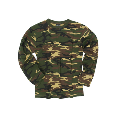 Camouflage-Langarmshirts