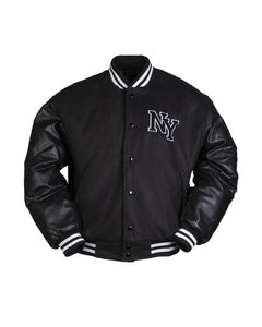 Mil-Tec NY Baseball Jacket, Black