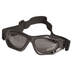 Mil-Tec Commando Schutzbrille Smoke, schwarz