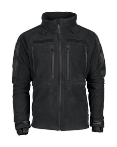 Mil-Tec Fleece Jacket Plus, Black