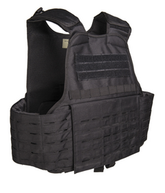 Mil-Tec Laser Cut Carrier ballistischer Plattenträger, schwarz