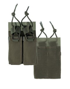 Mil-Tec OD Double Pistolenholster mit Schnellverschluss, olivgrün