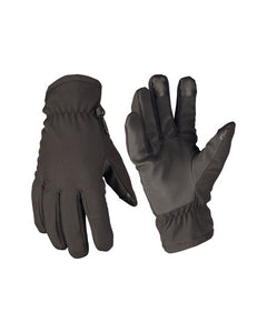 Mil-Tec SOFTSHELL THINSULATE™ rokavice, črne