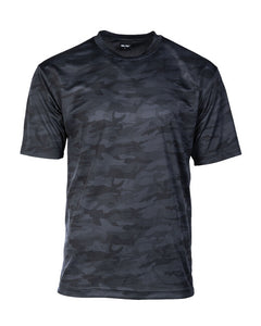 Mil-Tec Quick-Dry T-Shirt, Dark Camo