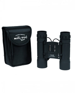 Mil-Tec Folding Binoculars 10x25, Black
