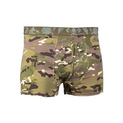 Mil-Tec Skull Men's Boxer Shorts 2-Pack, Multitarn