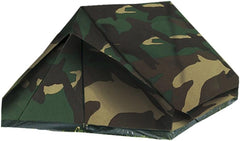 Mil-Tec MINI PACK STANDARD Tent for 2 persons, Woodland
