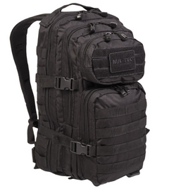 Mil-Tec US Assault Rucksack Small, schwarz, 20L