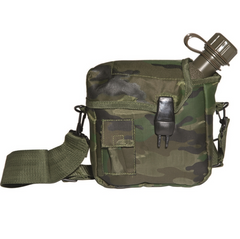 Mil-Tec US polna flasa 2l s obalom, woodland