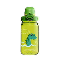 Nalgene Grip-n-Gulp Sustain Kinder-Trinkflasche, green nessie, 0,35 L