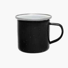 Origin Outdoors Emaille-Becher 360 ml schwarz