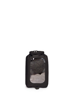 Osprey Dry Sack 6 W/Window Waterproof Bag, Black