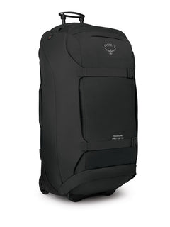 OSPREY SHUTTLE 130 potna torba na kolesih, črna