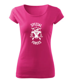 DRAGOWA Damen-T-Shirt special forces 150 g/m², rosa