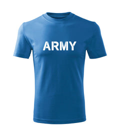 DRAGOWA Kinder-Kurzarm-T-Shirt army, blau