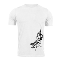 DRAGOWA Spartan Army Myles κοντό μπλουζάκι 160 g/m², λευκό