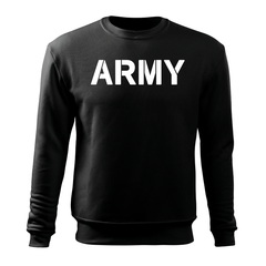 DRAGOWA Herren-Sweatshirt army 300 g/m², schwarz