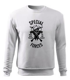 DRAGOWA Herren-Sweatshirt special forces 300 g/m², weiß